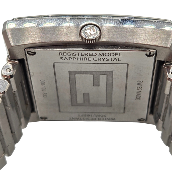 Fendi Silver and Blue Watch - Picture 4 of 8